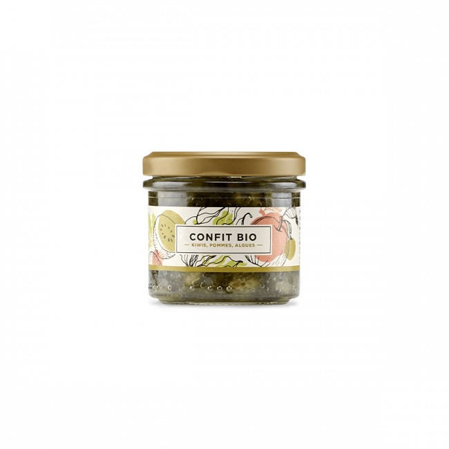 Organic Kiwi Apple Seaweed confit